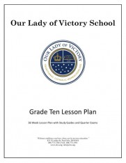 Lesson Plans - Grade 10 (Bundle)