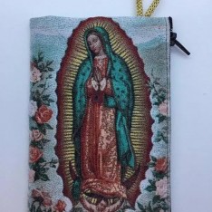 MD Rosary Pouch – Our Lady of Guadalupe    (4" X 6")