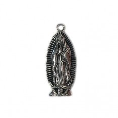 Our Lady of Guadalupe charm  (2" x .75")
