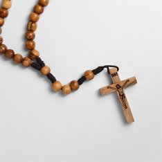 Wooden Rosary Family Size