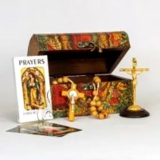 Our Lady of Guadalupe Box Set  (6″ x 4.25″ x 4″)