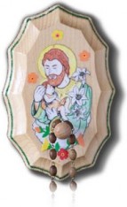 Wooden Rosary Holder Kit - St Joseph