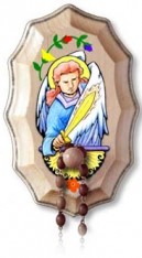 Wooden Rosary Holder Kit - St. Michael the Archangel