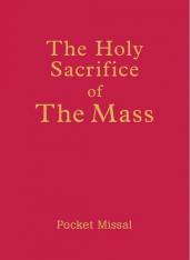 1962 Pocket Missal: Holy Sacrifice of the Mass