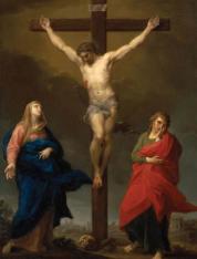 Crucifixion Mass Card for the Deceased (Individual Card)