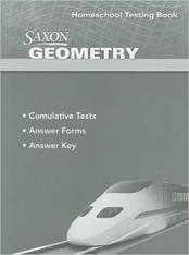 Saxon Geometry Homeschool Packet