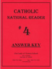 Catholic National Reader #4 Answer Key