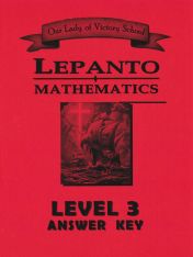Lepanto Math Level 3 Answer Key