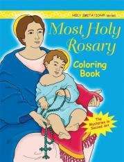 Most Holy Rosary Coloring Book