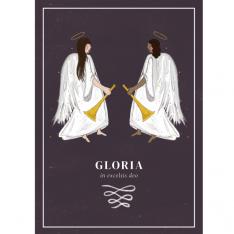 Catholic Christmas Card – Gloria in Excelsis Deo (set of 10)
