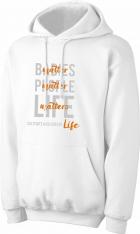 Culture of Life White Pro-Life Hoodie