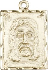 Holy Face Medal 14karat Gold