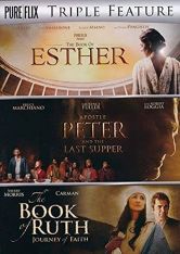 Triple Feature - Book of Esther/Peter & Last Supper/Book of Ruth DVD