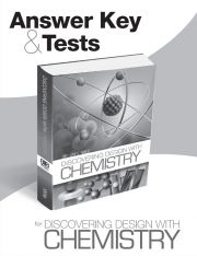 Answer Key & Tests for Discovering Design with Chemistry (Grades 10-11)