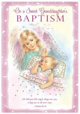 On a Sweet Granddaughter's Baptism - Pack of 6 or 12