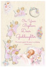 On Your Baptism, Dear Goddaughter - Pack of 6 or 12