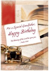 "For a Special Grandfather" Birthday Card - Pack of 6 or 12
