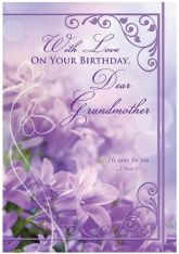 Dear Grandmother Birthday Card: Pack of 6 or 12