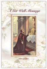 Get Well Message - Get Well Card w/ Removable Prayer Card - Pack of 6 or 12