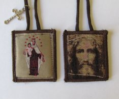 The Holy Face and Our Lady of Mt. Carmel Scapular