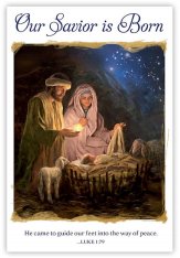 Our Savior is Born Card - 12 pack
