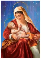 Mary and Infant Jesus Card - 12 pack