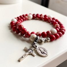 Spirit Stretch & Wrap Rosary Bracelet Small