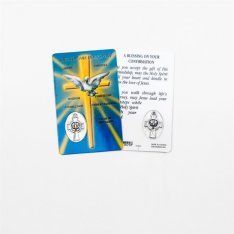 Gifts of The Holy Spirit in English Card