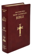 St. Joseph New Catholic Bible (Gift Edition - Large Type) Burgundy Leather