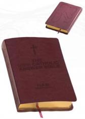 The NEW Catholic Answer Bible Librosario NABRE (Burgundy) LARGE PRINT