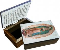 Our Lady of Guadalupe Keepsake Box (Spanish Español)