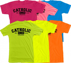 Catholic Original Neon T-Shirts