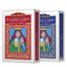 Holy Heroes Playing Cards: 2-deck set
