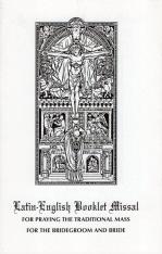 Latin-English Nuptial Booklet Missal