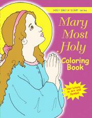 Mary Most Holy Coloring Book