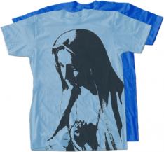 Our Lady of Fatima Full Color T-Shirt (Light Blue)