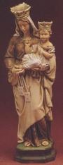 10" Our Lady of Mount Carmel Resin Statue