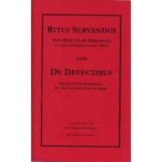 Ritus Servandus & De Defectibus
