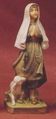 5" St. Bernadette Statue