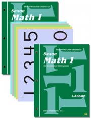 Saxon Math 1 Student Workbook Set