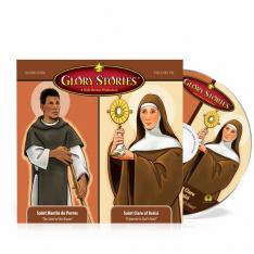 Saint Martin de Porres & Saint Clare: Glory Stories CD Vol 7