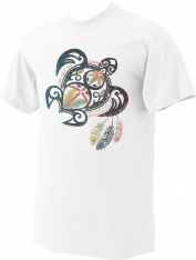 St. Kateri Quote Turtle T-Shirt: I Am Not My Own. Color: White. Sz: XL