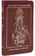 Diary of St. Maria Faustina Kowalska (Deluxe Burgundy Leather)