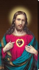 Sacred Heart of Jesus 10" x 18" Canvas Print