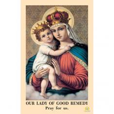 Our Lady of Good Remedy Prayercard (Pack of 100)