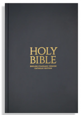 Gray Hardcover Bible (ESV-CE)