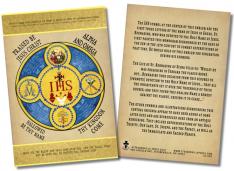 Holy Name Emblem Faith Explained Card - Pack of 50