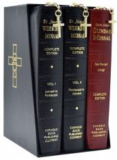 St. Joseph Daily and Sunday Missals: Complete Gift Box 3-Volume Set, 825/23