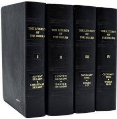 Liturgy of the Hours (4 Volume Set) (Leather) (409/13)