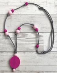 Mariana in Pink Ombre Necklace